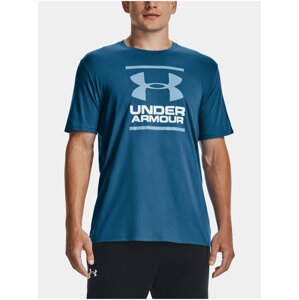 Modré pánske športové tričko Under Armour Foundations