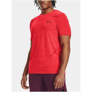 Červené športové tričko Under Armour Vanish Grid SS