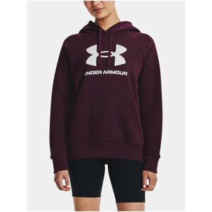 Vínová dámska športová mikina Under Armour Rival