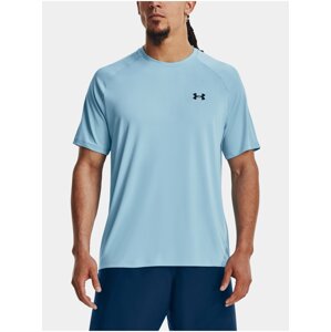 Svetlomodré pánske športové tričko Under Armour UA Tech 2.0 SS Tee