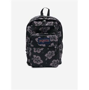 Čierny dámsky kvetovaný batoh Jansport Cool Student