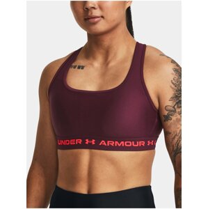 Vínová dámska športová podprsenka Under Armour