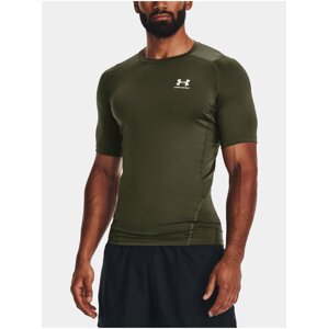 Khaki pánske športové tričko Under Armour