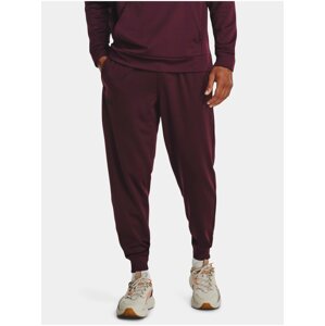 Vínové športové tepláky Under Armour UA Armour Fleece Joggers