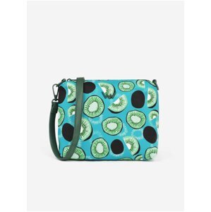 Tyrkysová dámska vzorovaná crossbody kabelka Vuch Coalie Fruity Kiwi queen