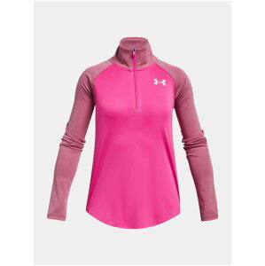 Ružové dievčenské športové tričko Under Armour Tech
