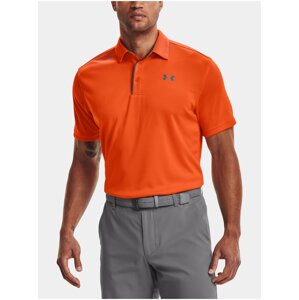 Oranžové pánske športové polo tričko Under Armour Tech Polo