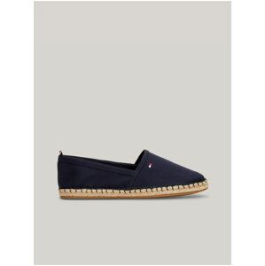 Tmavomodré dámske espadrilky Tommy Hilfiger