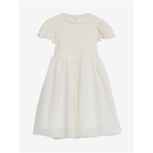 Biele dievčenské šaty Marks & Spencer