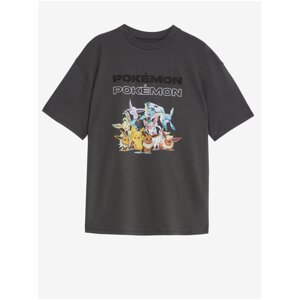 Tmavosivé chlapčenské tričko s motívom Marks & Spencer Pokémon™