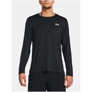 Čierne pánske tričko Under Armour UA Launch Longsleeve