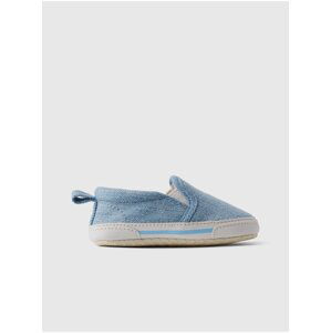 Modré baby džínsové slip on tenisky GAP