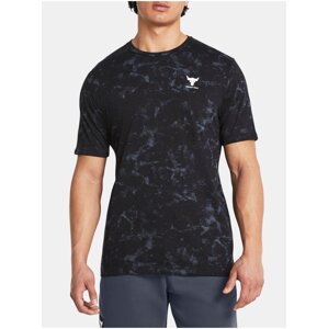 Čierne pánske športové tričko Under Armour UA Project Rock Payoff Printed Graphic