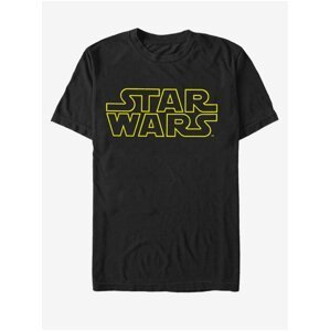 Čierne unisex tričko Star Wars Simplified