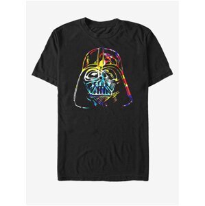 Čierne unisex tričko Star Wars Groovy Vader