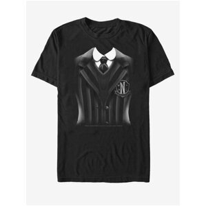 Čierne pánske tričko MGM Wednesday Uniform