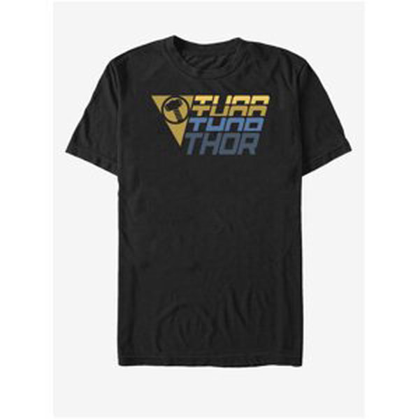 Čierne unisex tričko Marvel Thor Sport