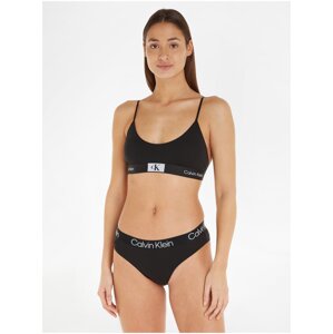 Čierna dámska podprsenka Calvin Klein Underwear Unlined Bralette