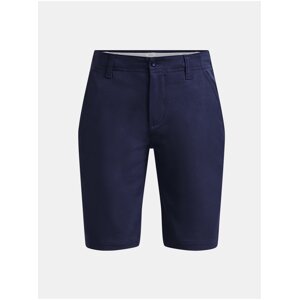 Tmavomodré chlapčenské kraťasy Under Armour UA Boys Golf Short-NVY