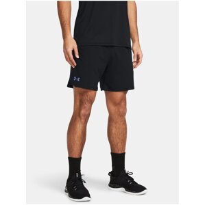 Čierne pánske športové kraťasy Under Armour UA Vanish Woven 6in Shorts-BLK