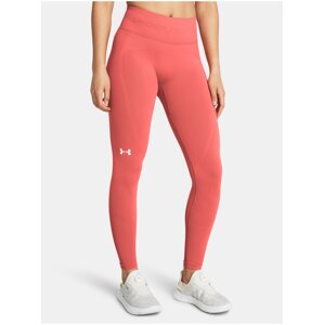 Koralové dámske športové legíny Under Armour UA Vanish Seamless Legging-PNK