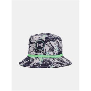 Tmavomodrý klobúk Under Armour Unisex Driver Golf Bucket-GRY