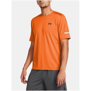 Oranžové pánske športové tričko Under Armour UA Tech Utility SS