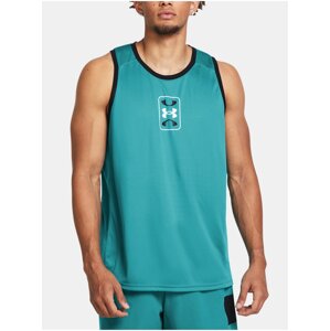 Tyrkysové pánske tielko Under Armour UA Baseline Performance