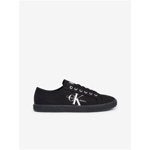 Čierne pánske tenisky Calvin Klein VULCANIZED LOW LACEUP