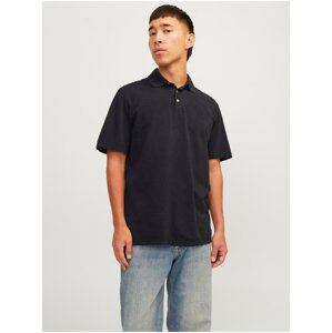 Čierne pánske polo tričko Jack & Jones William