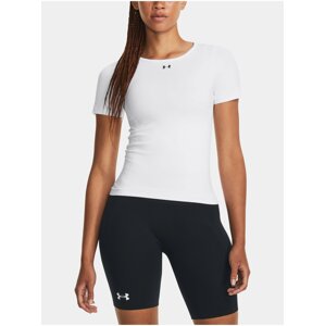 Biele športové tričko Under Armour UA Train Seamless SS