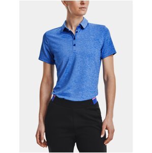 Modré dámske športové polo tričko Under Armour UA Zinger Short Sleeve Polo