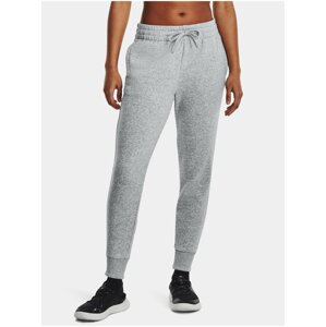 Šedé dámske basic tepláky Under Armour UA Rival Fleece Jogger