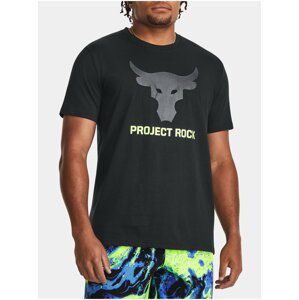 Čierne pánske tričko Under Armour The-Rock