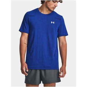 Modré športové tričko Under Armour Vanish Grid SS