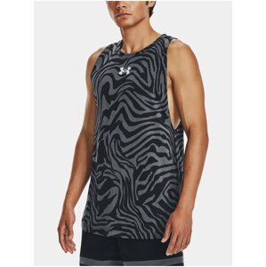 Čierne športové tielko Under Armour UA BASELINE PRINTED TANK