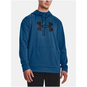 Tmavomodrá športová mikina Under Armour UA Armour Fleece Big Logo HD