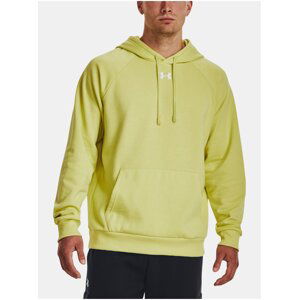 Žltá mikina Under Armour UA Rival Fleece Hoodie-YLW