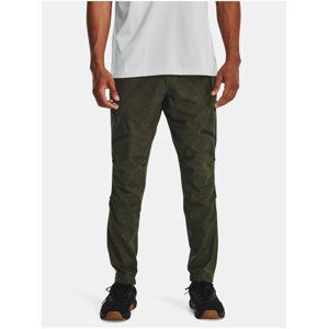 Kaki športové nohavice Under Armour UA UNSTOPPABLE CARGO PANTS