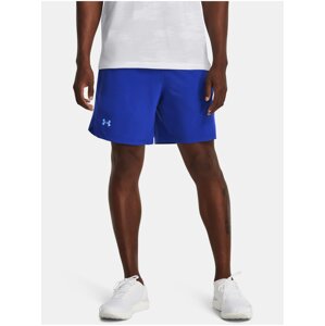 Modré športové kraťasy Under Armour UA LAUNCH 7'' SHORT