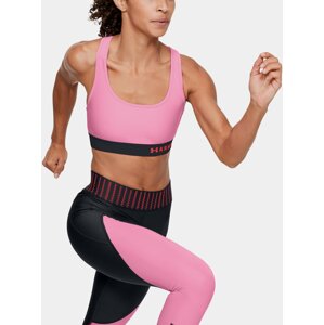 Růžová sportovní podprsenka Crossback Under Armour