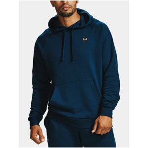 Mikina Under Armour Rival Fleece Hoodie - tmavomodrá