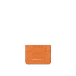 Slim Credit Cardholder Bohemian "ORANGE" Zlatá