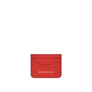 Slim Credit Cardholder Bohemian "PARROT" Zlatá