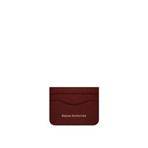 Slim Credit Cardholder Bohemian "AUBURN" Strieborná