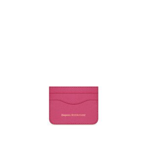 Slim Credit Cardholder Bohemian "FUCHSIA" Strieborná