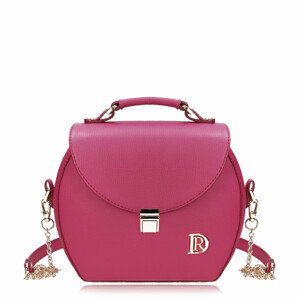 Dámska crossbody kabelka Ema Bohemian "FUCHSIA" Strieborná