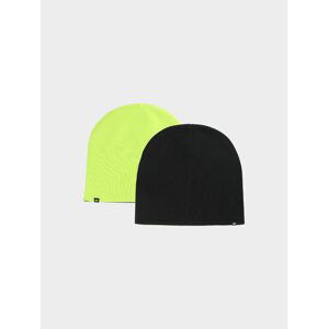 Detská dvojstranná čiapka typu beanie - zelená