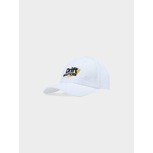 Unisex strapback šiltovka 4F x Drift Masters - biela