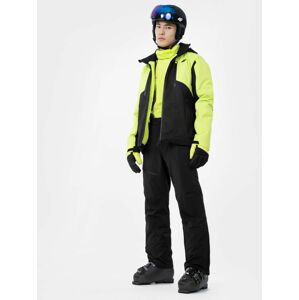 Pánska lyžiarska bunda 4FPRO s recyklovanou výplňou PrimaLoft® Black